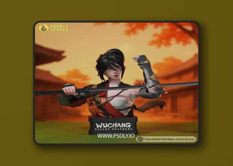 Double Vertex – Bai wuchang – WUCHANG Fallen Feathers Bust – 3D Print Model STL 1 Double Vertex – Bai wuchang – WUCHANG Fallen Feathers Bust – 3D Print Model STL