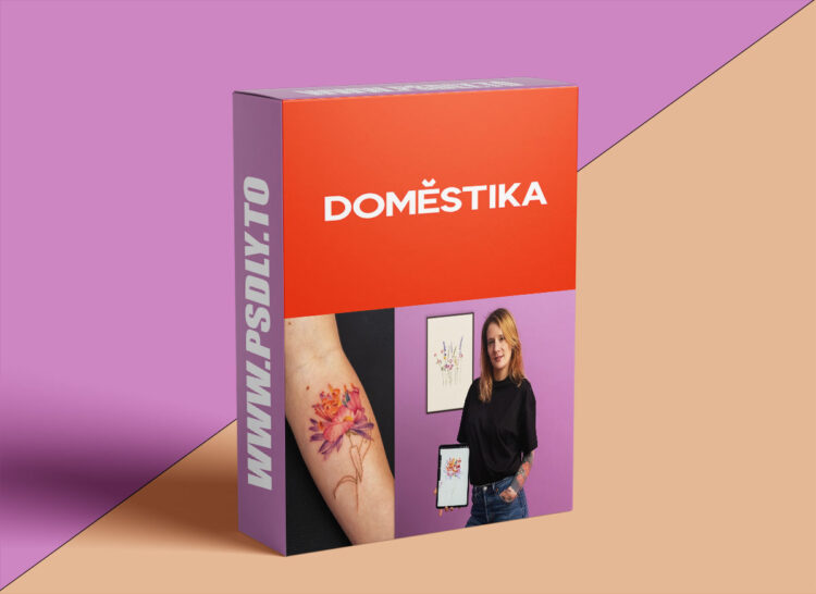 Domestika – Fantasy Floral Tattoo Design 1 Fantasy Floral Tattoo Design