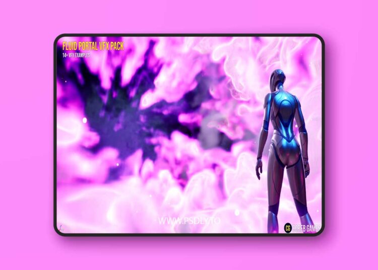 Fluid Portal VFX Pack (5.0+) for Unreal Engine 1 Fluid Portal VFX Pack (5.0+)