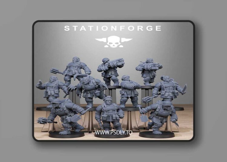 FreeGuard Mutant Sisters – 3D Print Model 1 FreeGuard Mutant Sisters – 3D Print Model