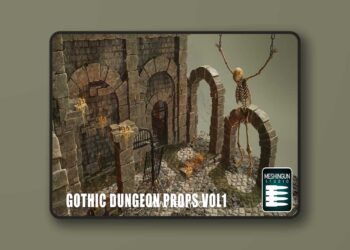 Gothic Dungeon Props Vol1 (4.26 – 4.27 and 5.0 – 5.6)