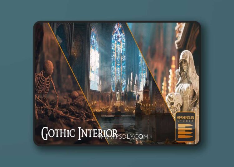 Gothic Interior Megapack (4.27 and 5.0 – 5.8) for Unreal Engine 1 Gothic Interior Megapack (4.27 and 5.0 – 5.8)