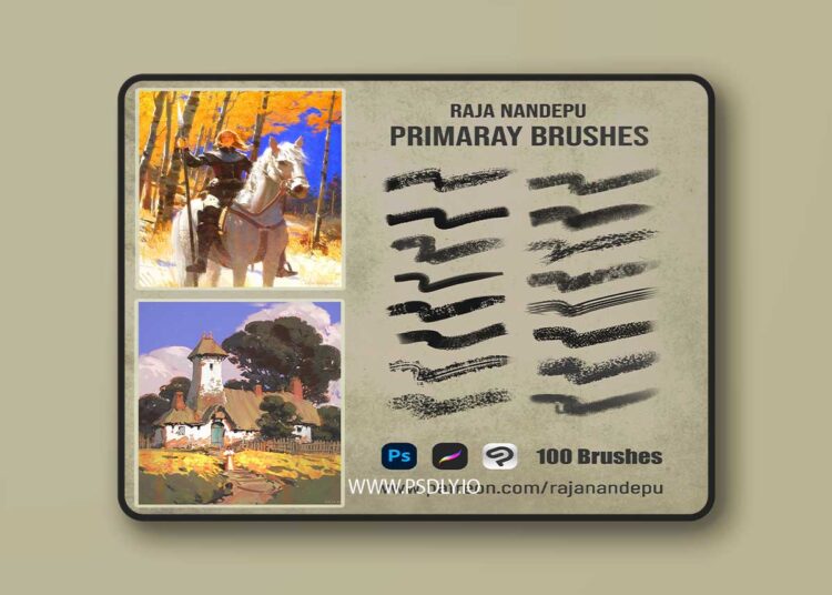 Gumroad - Raja Nandepu - Primary Brushes Raja Nandepu 1 Gumroad - Raja Nandepu - Primary Brushes Raja Nandepu