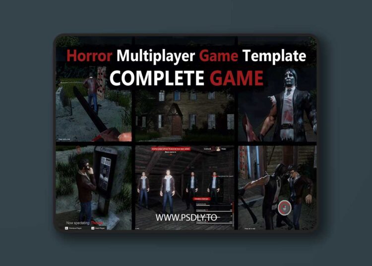 Horror Multiplayer Game Template v1.04 1 Horror Multiplayer Game Template v1.04