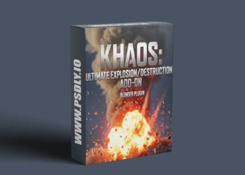 Khaos Ultimate Explosion Destruction Add On for Blender