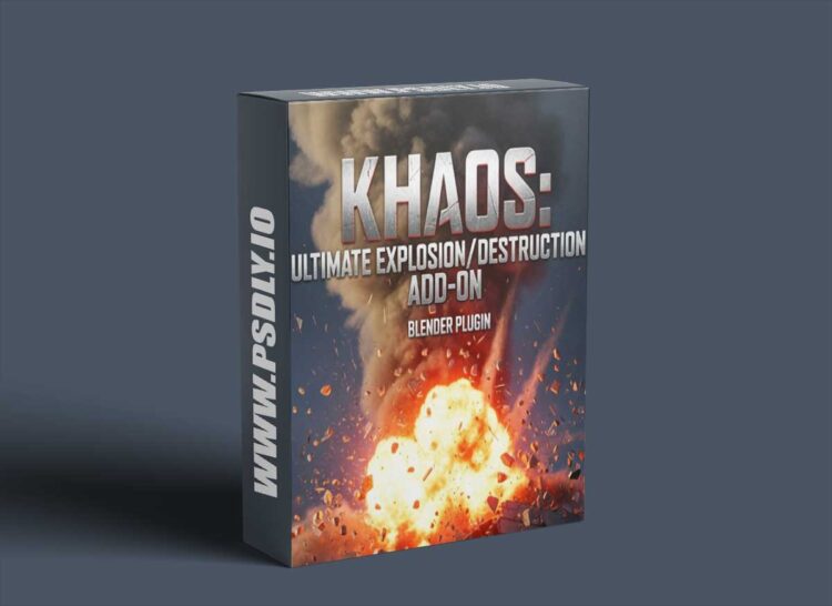Khaos: Ultimate Explosion/Destruction Add-On for Blender 1 Khaos Ultimate Explosion Destruction Add On for Blender