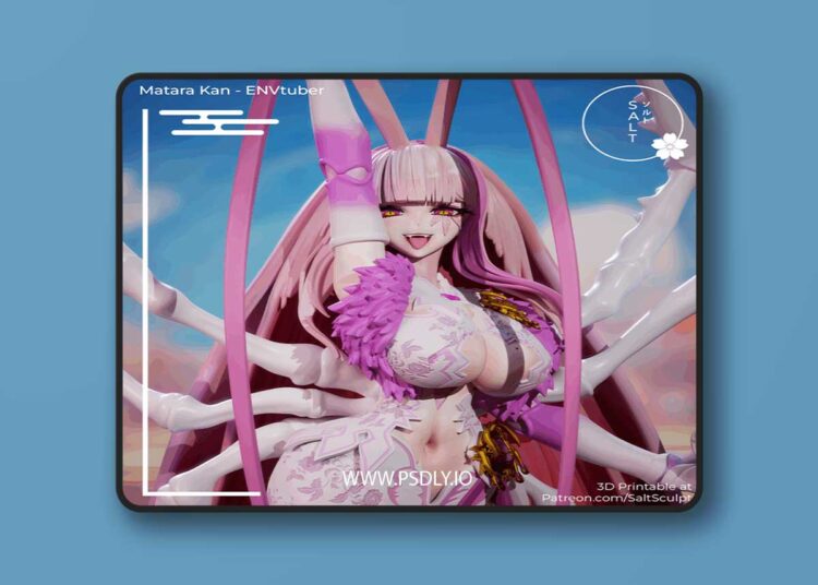 Matara Kan – EN Vtuber – 3D Print Model 1 Matara Kan – EN Vtuber – 3D Print Model