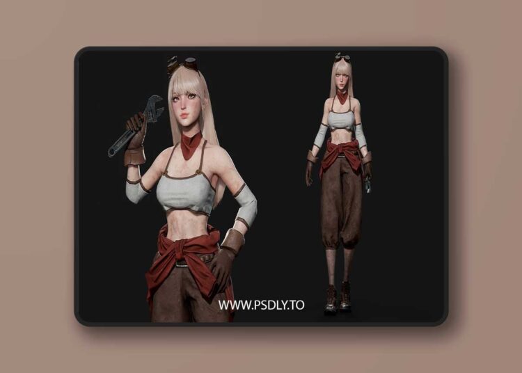 Mechanic Girl (4.19 – 4.27 and 5.0 – 5.6) for Unreal Engine 1 Mechanic Girl (4.19 – 4.27 and 5.0 – 5.6)
