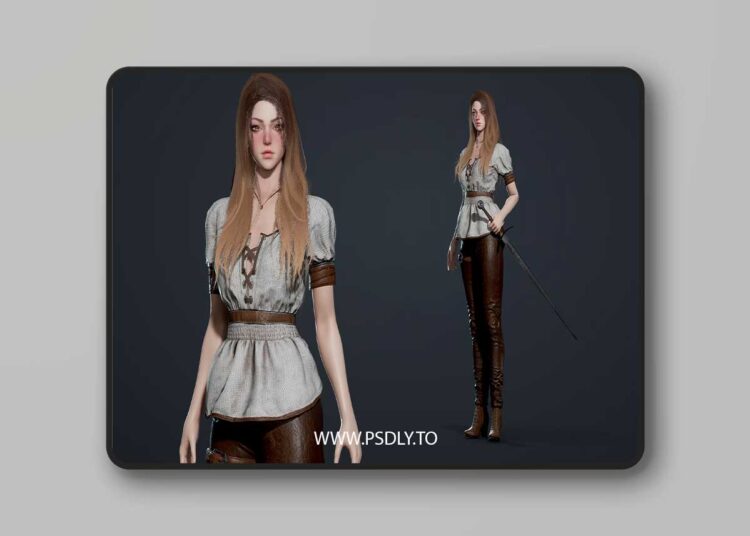Medieval Lady (4.20 - 4.27, 5.0 - 5.6) for Unreal Engine 1 Medieval Lady (4.20 - 4.27, 5.0 - 5.6)