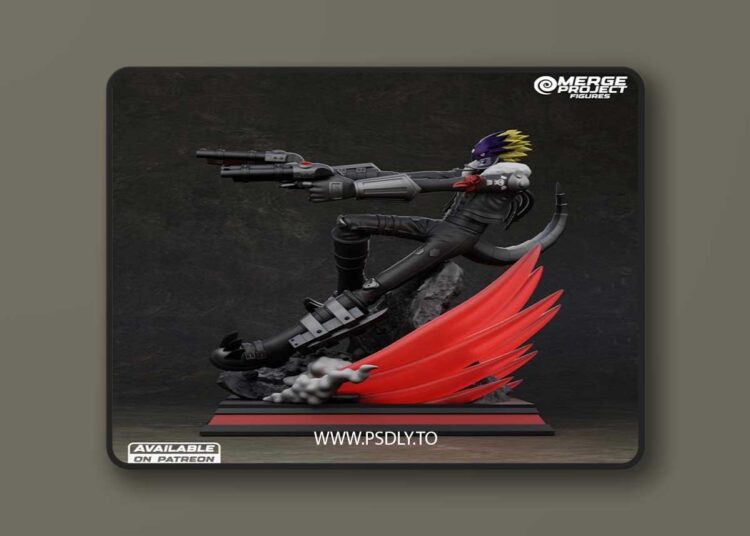 Merge Project Figures – Digimon – Beelzemon – 3D Print Model STL 1 Merge Project Figures – Digimon – Beelzemon – 3D Print Model STL
