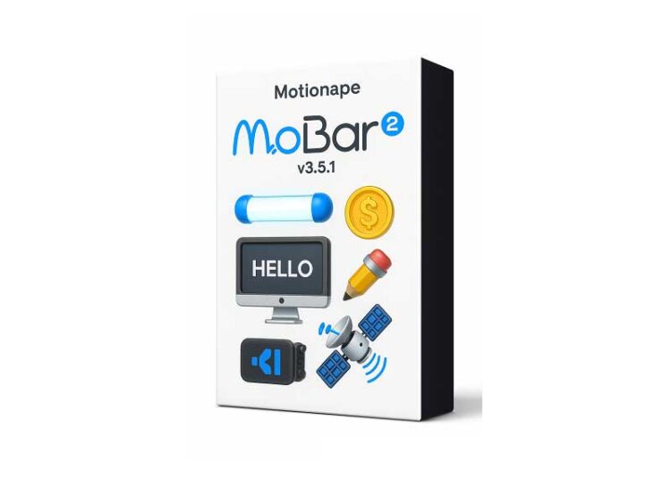 Motionape - MoBar 2 v3.7.5 1 Motionape MoBar 2 v3.5.1