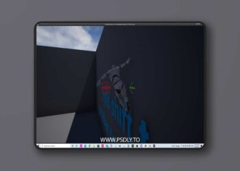 Multiplayer ready wallrunning Third person Template (4.26+)