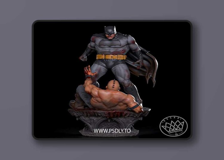 Nacho CG – The Dark Knight – 3D Print Model STL 1 Nacho CG – The Dark Knight – 3D Print Model STL