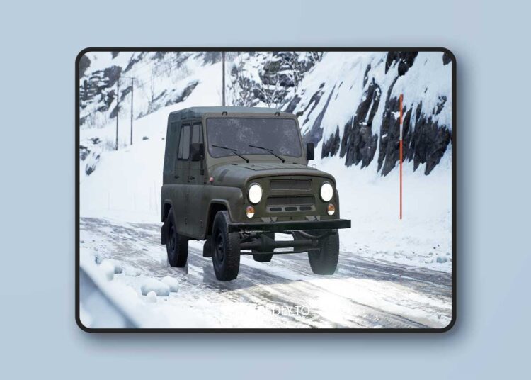 Off-Road Military Vehicle (4.18 – 4.27 and 5.0 – 5.7) 1 Off-Road Military Vehicle (4.18 – 4.27 and 5.0 – 5.7)