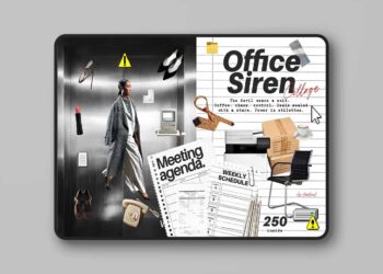 Office Siren Collage Pack