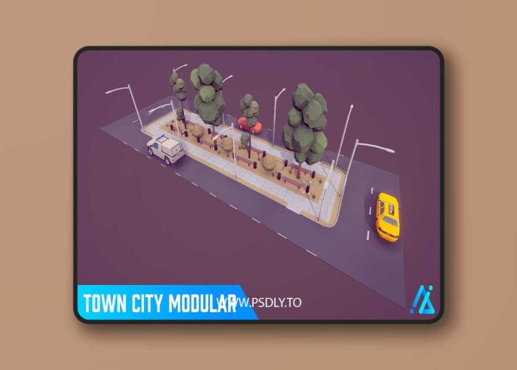 POLY - Town City Modular (4.24 – 4.27 and 5.0 – 5.6) for Unreal Engine 1 POLY - Town City Modular (4.24 – 4.27 and 5.0 – 5.6)