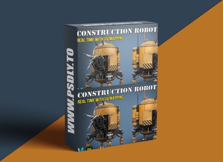 Patreon - Construction Robot Real-Time with UV Mapping 3D Tutorial 1 Patreon - Construction Robot Real-Time with UV Mapping 3D Tutorial