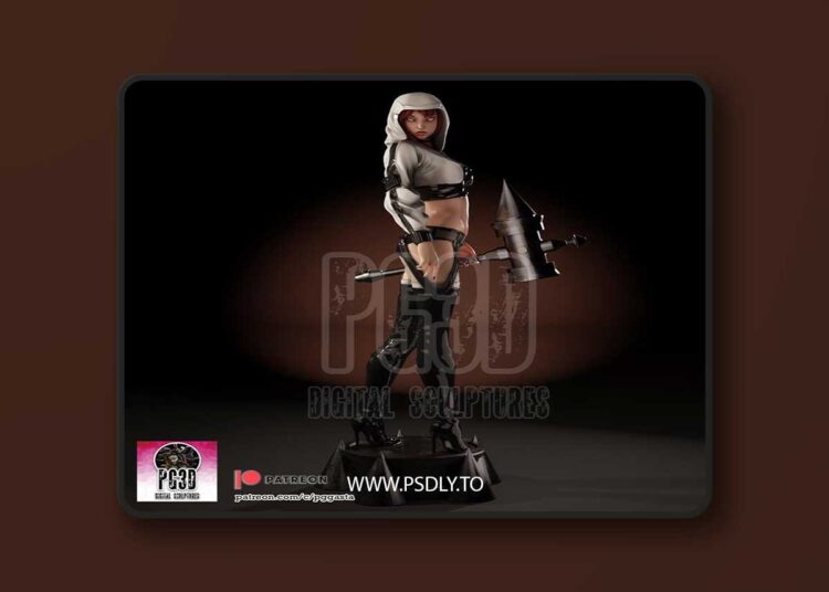PgGasta – Alina Clover – 3D Print Model STL 1 PgGasta – Alina Clover – 3D Print Model STL