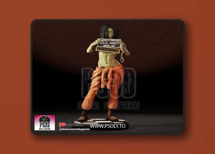 PgGasta – Janey Belle – 3D Print Model STL 1 PgGasta – Janey Belle – 3D Print Model STL