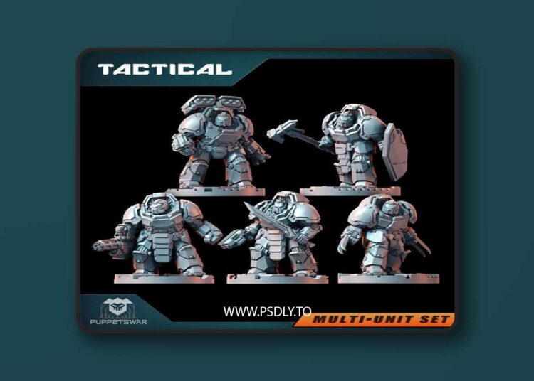 Puppetswar Miniatures – Breachers Tactical – 3D Print Model 1 Puppetswar Miniatures – Breachers Tactical – 3D Print Model