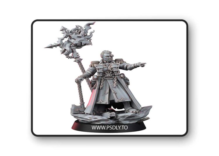 Renegade of Pain – Lord Regent Ungvarra Kred – 3D Print Model 1 Renegade of Pain – Lord Regent Ungvarra Kred – 3D Print Model