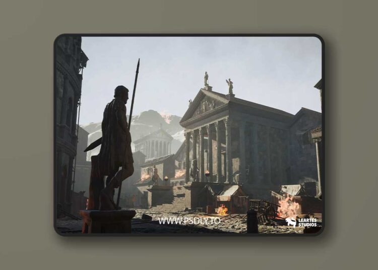 Roman Volcanic Temple v1.0 for Unreal Engine 1 Roman Volcanic Temple v1.0
