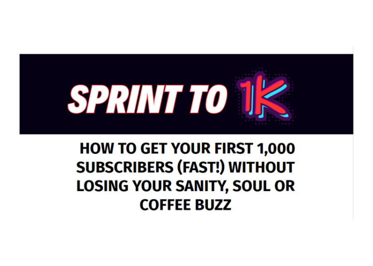 Ryan Lee – Sprint To 1K 1 Ryan Lee – Sprint To 1K