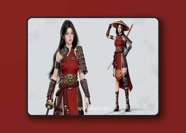 Samurai Girl Tomoe (4.19 – 4.27 and 5.0 – 5.6) for Unreal Engine 1 Samurai Girl Tomoe (4.19 – 4.27 and 5.0 – 5.6)