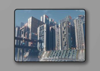 Sci-Fi Cityscape Kitbash – Residential