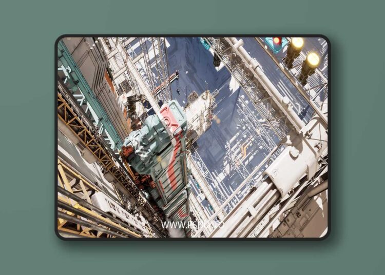 Sci - Fi Vertical Railway Station Environment (5.0 – 5.6) 1 Sci - Fi Vertical Railway Station Environment (5.0 – 5.6)