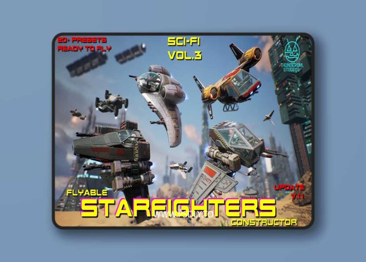 Sci-Fi Vol.3 Flyable Starfighters Constructor (5.3) 1 Sci-Fi Vol.3 Flyable Starfighters Constructor (5.3)