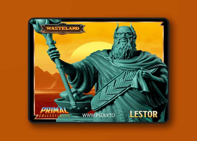 Sorcerer King – Lestor – 3D Print Model 1 Sorcerer King – Lestor – 3D Print Model