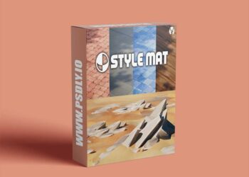 Stylized Materials Library - Style Mat v1.1 for Blender