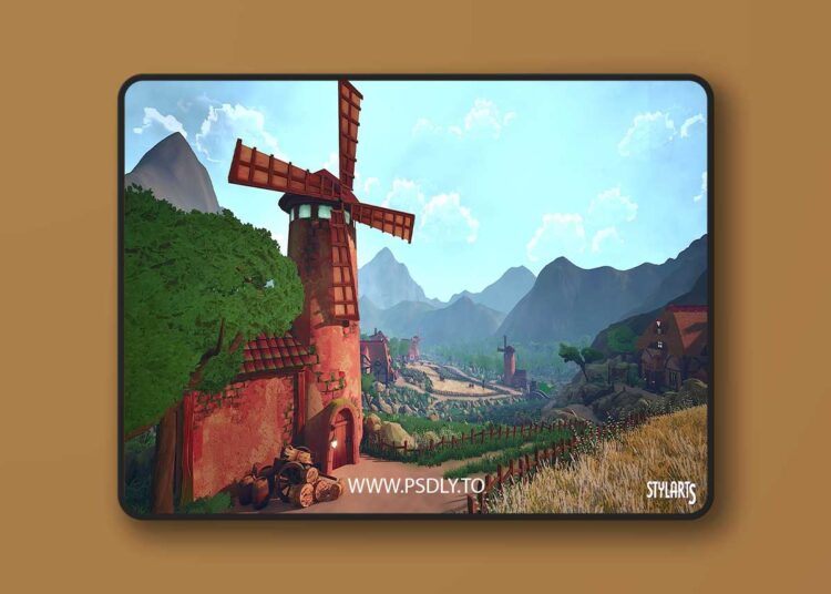 Stylized Windmill Valley Environment (5.0 – 5.6) 1 Stylized Windmill Valley Environment (5.0 – 5.6)