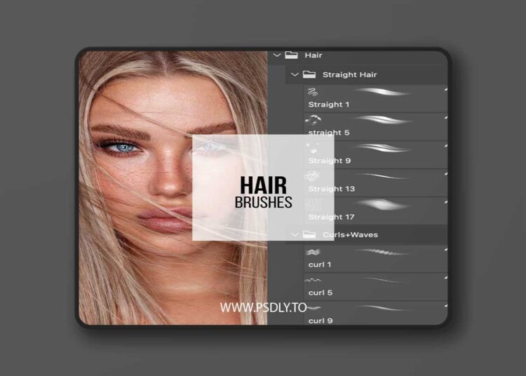 Tamara Williams - Hair Photoshop Brushes 1 Tamara Williams - Hair Photoshop Brushes