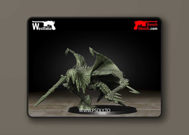 Trench Stench – Fang of the Seething Black – Stalker – 3D Print Model 1 Trench Stench – Fang of the Seething Black – Stalker – 3D Print Model