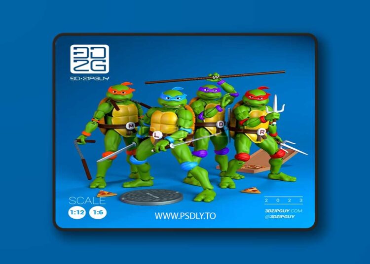 Turtle Guy – TMNT – Teenage Mutant Ninja Turtles – 3D Print Model 1 Turtle Guy – TMNT – Teenage Mutant Ninja Turtles – 3D Print Model