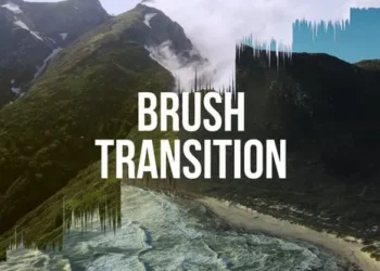 Videohive Brush Transition 60482784