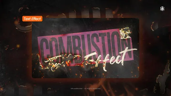 Videohive - Combustion Text - 60033549 1 Videohive - Combustion Text - 60033549