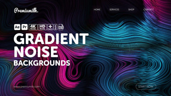 Videohive - Gradient Noise Backgrounds - 60111364 1 Videohive - Gradient Noise Backgrounds - 60111364