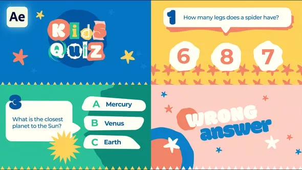 Videohive - Kids Quiz Presentation - 59415030 1 Videohive - Kids Quiz Presentation - 59415030