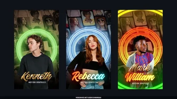 Videohive - Neon Photo Poster Stories - 60017540 1 Videohive - Neon Photo Poster Stories - 60017540