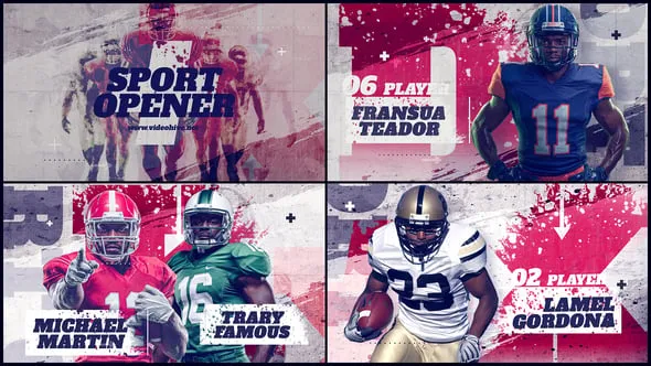 Videohive - Sport Player Intro - 60152939 1 Videohive - Sport Player Intro - 60152939