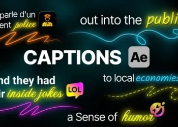 Subtitle & Caption Text Animations