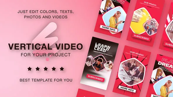 Videohive - Verical Reel Red - 60484860 1 Videohive Verical Reel Red 60484860