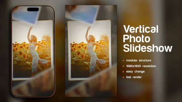 Videohive - Vertical Photo Slideshow - 60145346 1 Videohive - Vertical Photo Slideshow - 60145346
