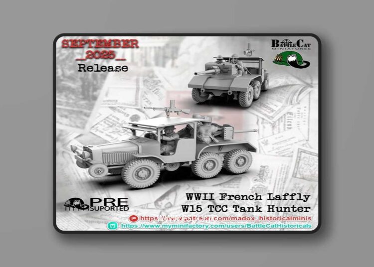 WWII French laffly W15 TCC Tank Hunter – 3D Print Model STL 1 WWII French laffly W15 TCC Tank Hunter – 3D Print Model STL