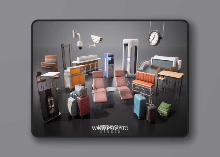 Airport Set Vol1 (5.1 – 5.6) for Unreal Engine 1 Airport Set Vol1 (5.1 – 5.6)