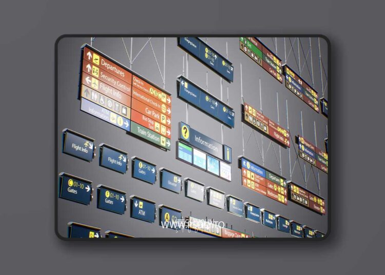 Airport Set Vol3-Signage (5.1 – 5.6) 1 Airport Set Vol3-Signage (5.1 – 5.6)