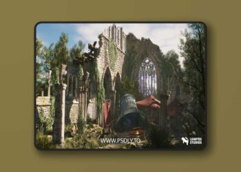 Bandit Abbey Environment (Bandit Abbey Castle Medieval Medieval Medieval 3D) [5.2 – 5.6]